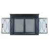 Fireplace Glass Doors Amhearst Large Glass Door AM-2102